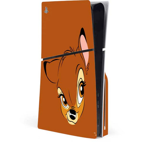 Disney Bambi Portrait PS5 Slim Disk Console Skin