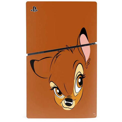 Disney Bambi Portrait PS5 Slim Disk Console Skin