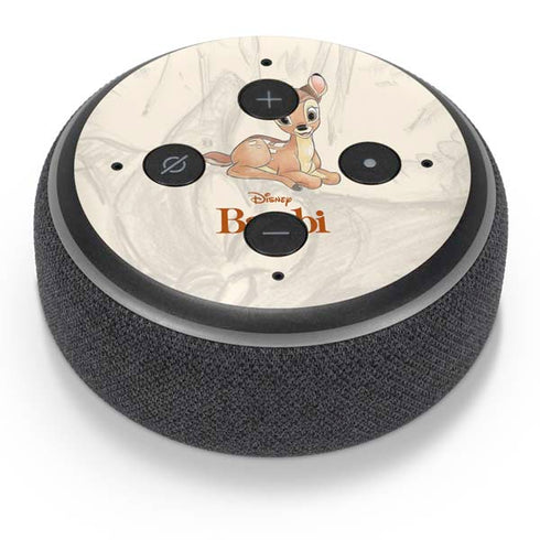 Disney Bambi Sketched Portrait Amazon Echo Dot Skin