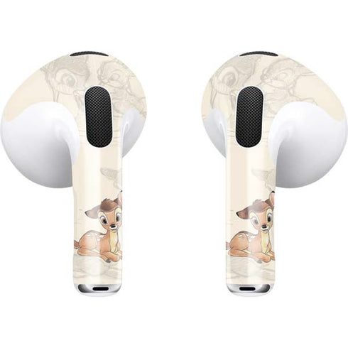 Disney Bambi Sketched Portrait Apple AirPods (3rd Gen 2021) Skin