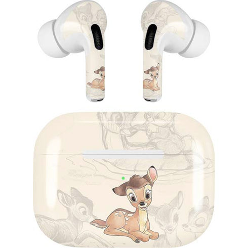 Disney Bambi Sketched Portrait Apple AirPods Pro Skin