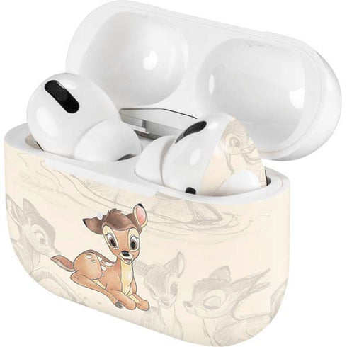 Disney Bambi Sketched Portrait Apple AirPods Pro Skin