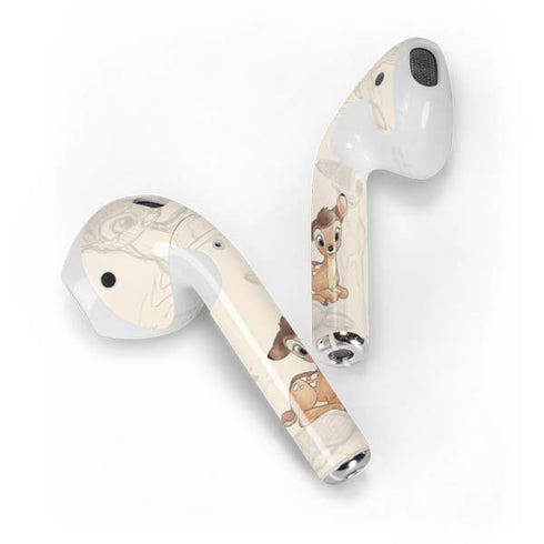 Disney Bambi Sketched Portrait Apple AirPods Skin