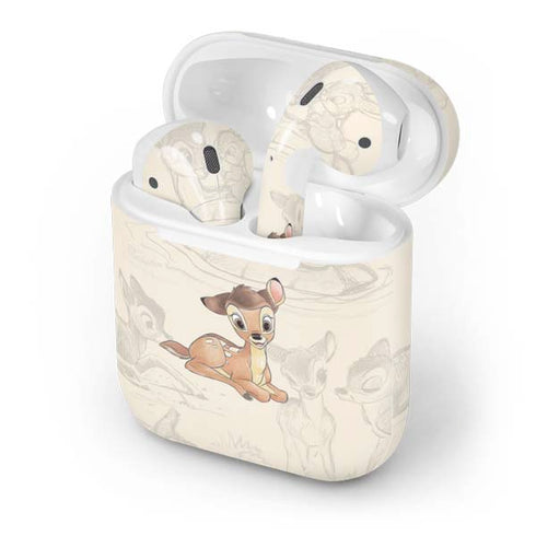 Disney Bambi Sketched Portrait Apple AirPods Skin