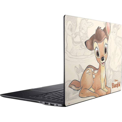 Disney Bambi Sketched Portrait Ativ Book 9 (15.6in 2014) Skin