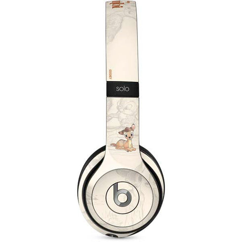 Disney Bambi Sketched Portrait Beats Solo 2 Wired Skin