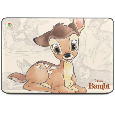 Disney Bambi Sketched Portrait HP Chromebook Skin