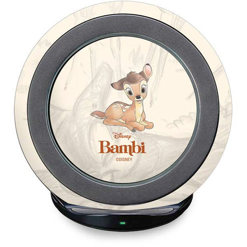 Disney Bambi Sketched Portrait Fast Charge Wireless Charging Stand Skin