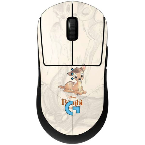 Disney Bambi Sketched Portrait G Pro Wireless Gaming Mouse Skin