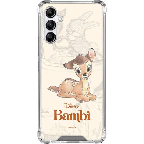 Disney Bambi Sketched Portrait Galaxy A15 5G Clear Case