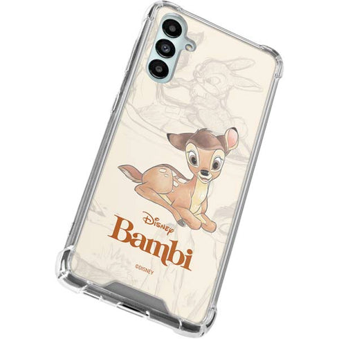 Disney Bambi Sketched Portrait Galaxy A15 5G Clear Case