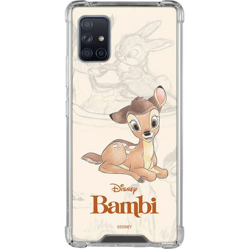 Disney Bambi Sketched Portrait Galaxy A51 5G Clear Case