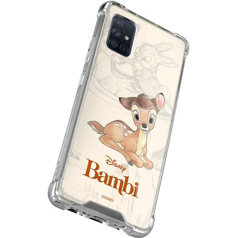 Disney Bambi Sketched Portrait Galaxy A51 5G Clear Case