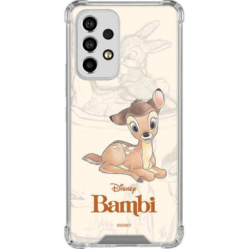 Disney Bambi Sketched Portrait Galaxy A53 5G Clear Case