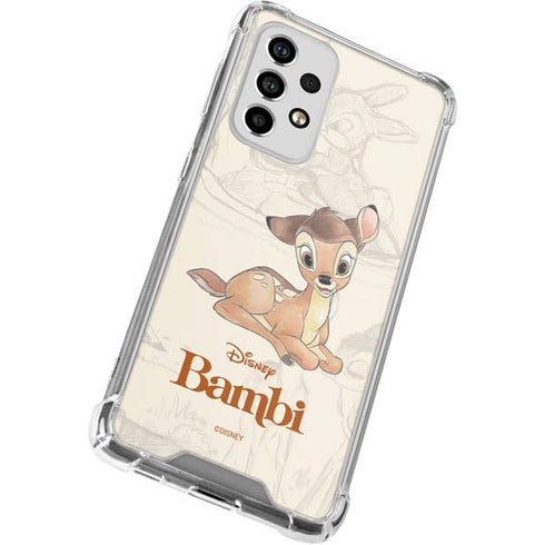 Disney Bambi Sketched Portrait Galaxy A53 5G Clear Case