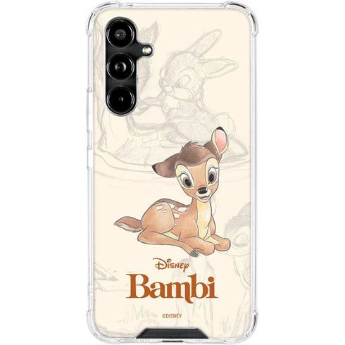 Disney Bambi Sketched Portrait Galaxy A54 5G Clear Case