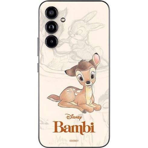 Disney Bambi Sketched Portrait Galaxy A54 5G Skin