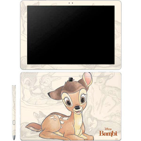 Disney Bambi Sketched Portrait Galaxy Book 12in Skin