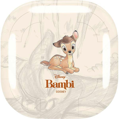 Disney Bambi Sketched Portrait Galaxy Buds Live Skin
