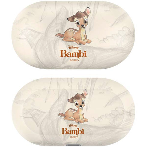 Disney Bambi Sketched Portrait Galaxy Buds Plus Skin