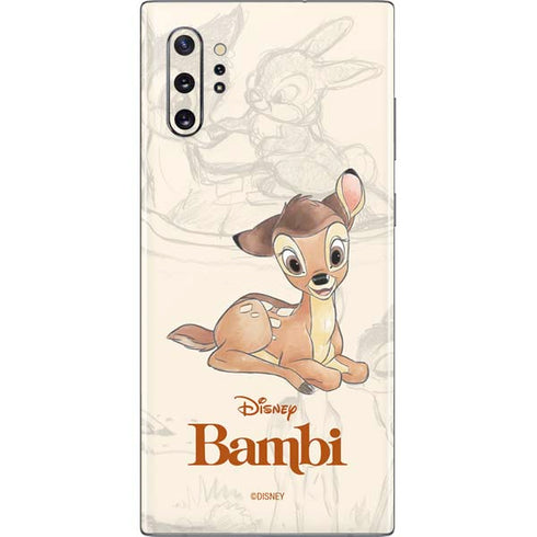 Disney Bambi Sketched Portrait Galaxy Note 10 Plus Skin