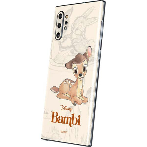 Disney Bambi Sketched Portrait Galaxy Note 10 Plus Skin