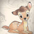 Disney Bambi Sketched Portrait Galaxy Note 8 Skin