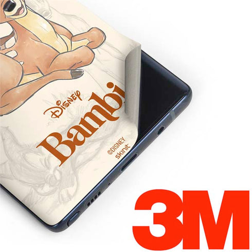Disney Bambi Sketched Portrait Galaxy Note 9 Skin