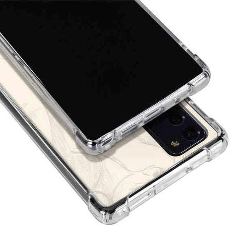 Disney Bambi Sketched Portrait Galaxy Note20 5G Clear Case