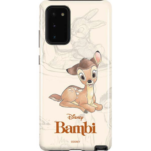 Disney Bambi Sketched Portrait Galaxy Note20 5G Pro Case