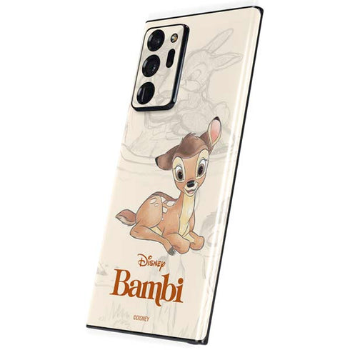 Disney Bambi Sketched Portrait Galaxy Note20 Ultra 5G Skin