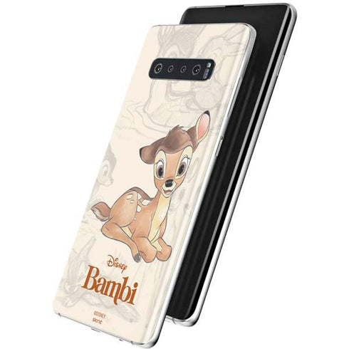 Disney Bambi Sketched Portrait Galaxy S10 Skin