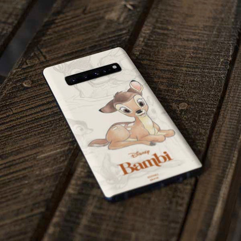 Disney Bambi Sketched Portrait Galaxy S10 Skin