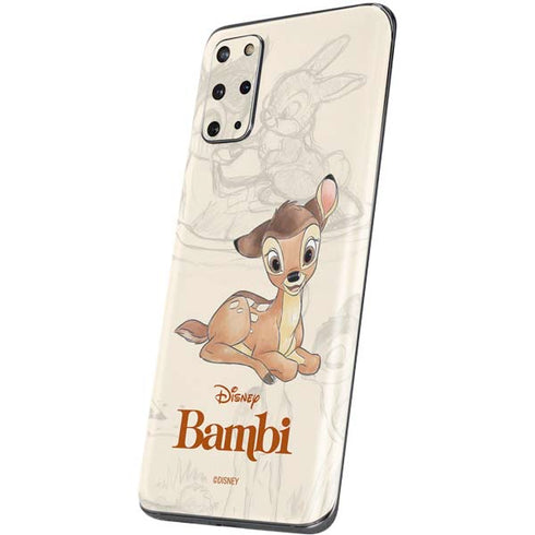 Disney Bambi Sketched Portrait Galaxy S20 Plus Skin