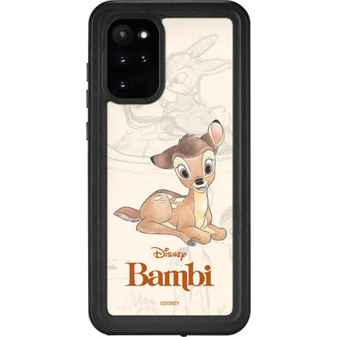 Disney Bambi Sketched Portrait Galaxy S20 Plus Waterproof Case