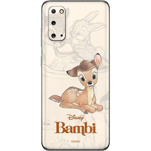 Disney Bambi Sketched Portrait Galaxy S20 Skin