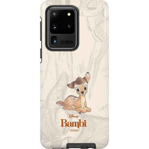 Disney Bambi Sketched Portrait Galaxy S20 Ultra 5G Pro Case