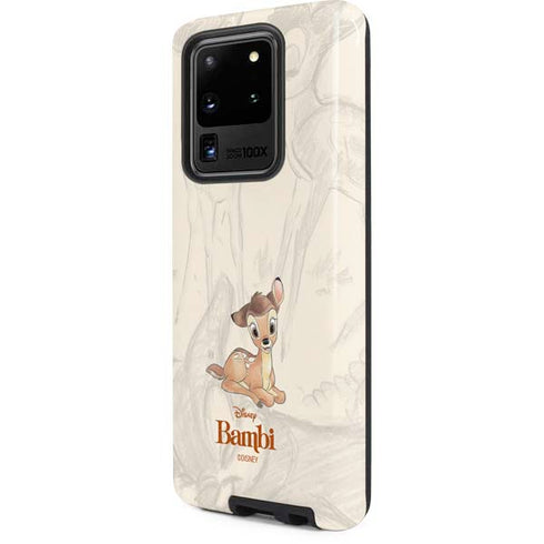 Disney Bambi Sketched Portrait Galaxy S20 Ultra 5G Pro Case