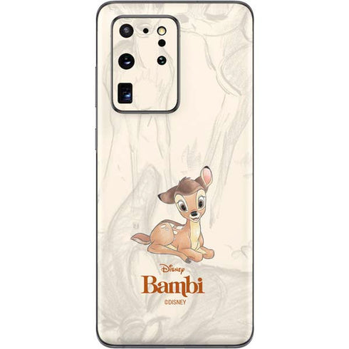 Disney Bambi Sketched Portrait Galaxy S20 Ultra 5G Skin