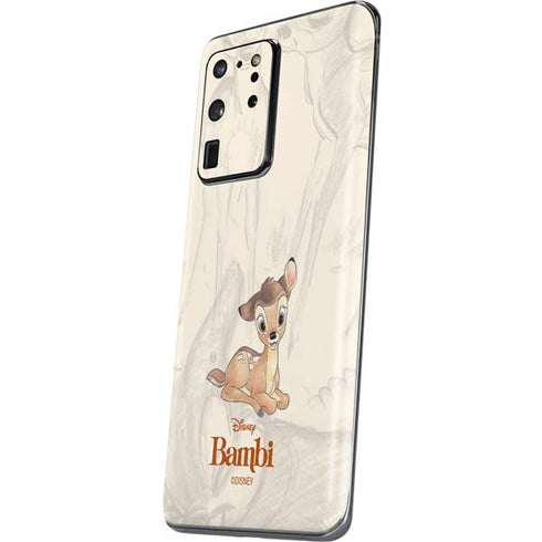 Disney Bambi Sketched Portrait Galaxy S20 Ultra 5G Skin