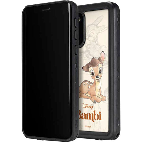 Disney Bambi Sketched Portrait Galaxy S20 Waterproof Case