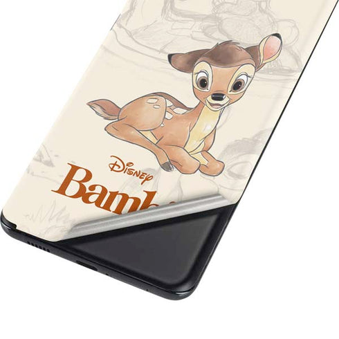 Disney Bambi Sketched Portrait Galaxy S21 5G Skin