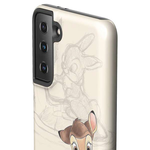 Disney Bambi Sketched Portrait Galaxy S21 FE Pro Case