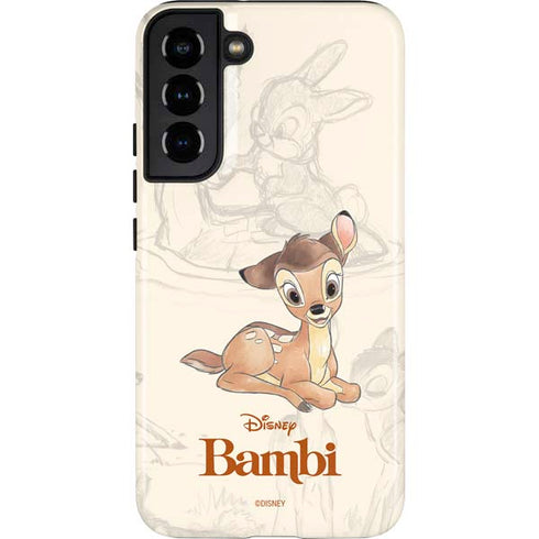 Disney Bambi Sketched Portrait Galaxy S22 Plus Pro Case