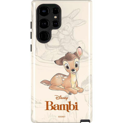 Disney Bambi Sketched Portrait Galaxy S22 Ultra Pro Case