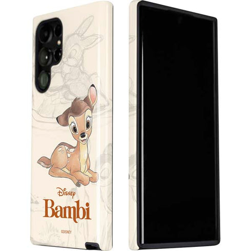 Disney Bambi Sketched Portrait Galaxy S22 Ultra Pro Case
