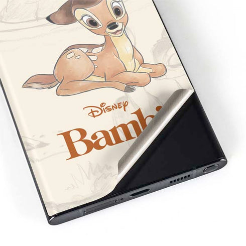 Disney Bambi Sketched Portrait Galaxy S22 Ultra Skin