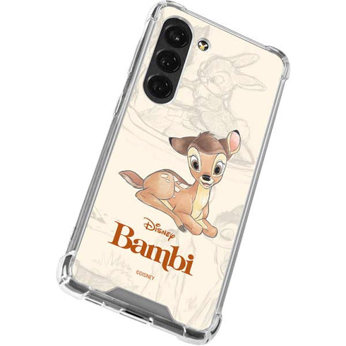 Disney Bambi Sketched Portrait Galaxy S23 Clear Case