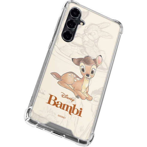 Disney Bambi Sketched Portrait Galaxy S23 FE Clear Case