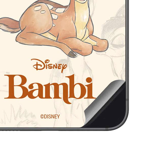 Disney Bambi Sketched Portrait Galaxy S23 FE Skin
